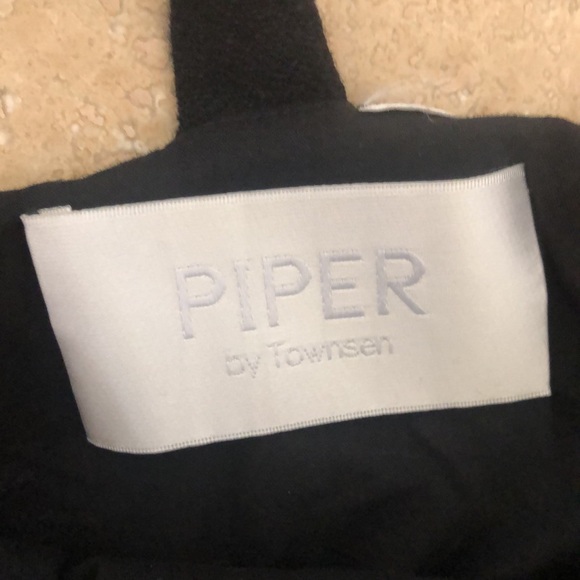 Piper Black Embroidered Aztec Print Dress Size XS - Picture 2 of 8